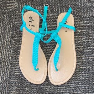 Blue/Green Women’s Sandals